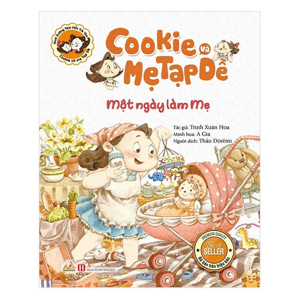 Sách - Cookie Và Mẹ Tạp Dề - Một Ngày Làm Mẹ