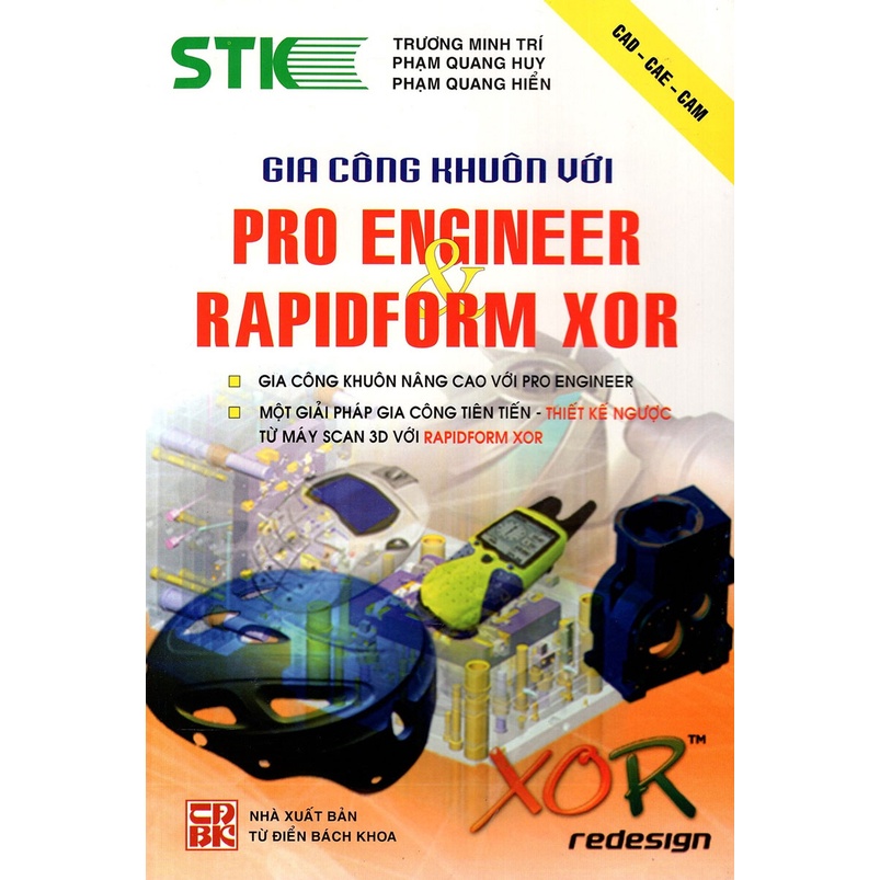 Sách - Gia Công Khuôn Với Pro Engineer &amp; Rapidform Xor