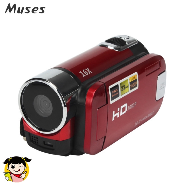 Camera quay phim HD 1080P màn hình TFT LCD tiêu chuẩn Muse07 | BigBuy360 - bigbuy360.vn