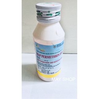 - Thuốc diệt muỗi Map Permethrin 50EC (chai 100ml) chất lượng.