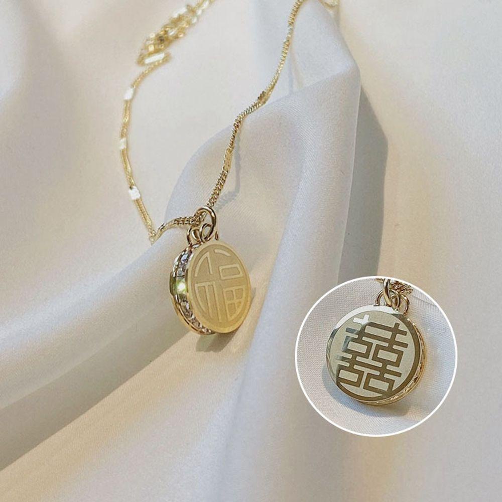 Vòng cổ Bằng Thép Titan Phong Cách Trung Hoa Cổ Điển