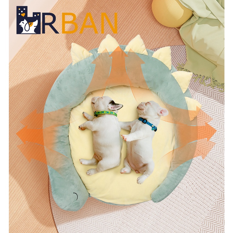𝗨𝗿𝗯𝗮𝗻_𝗖𝗿𝗮𝘇𝘆 𝗽𝘂𝗽𝗽𝘆_đệm/ ổ nệm ngủ hình dáng vui nhộn cho thú cưng_size L