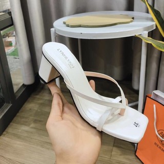 🥑 Dép Gót Trụ 3 Dây Kẹp Ngón