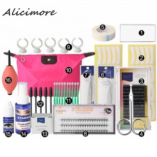 Bộ dụng cụ hỗ trợ nối mi tiện dụng cho người mới bắt đầu