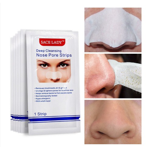 Miếng Dán Lột Mụn Đầu Đen Làm Sạch Sâu Lỗ Chân Lông Cho Vùng Mũi | BigBuy360 - bigbuy360.vn