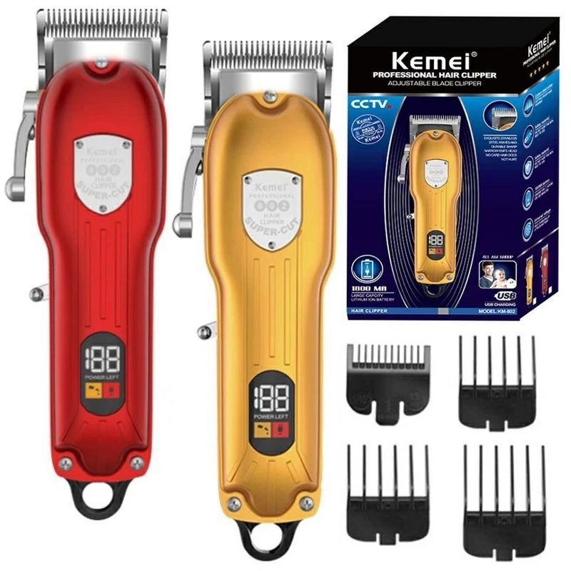 Tông đơ cắt tóc chuyên nghiệp KM-802