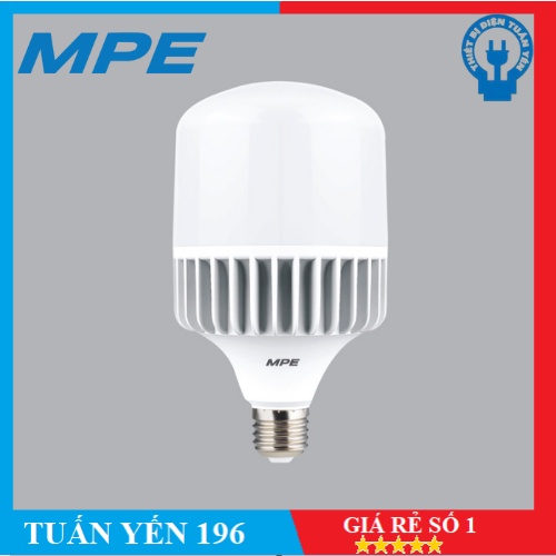 FREE SHIP  Trụ MPE 80W, 100w Ánh Sáng Trắng (Thân Nhôm) Siêu Sáng - BH 1 Năm