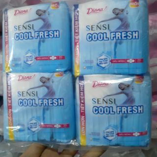 [20 miếng] Diana Sensi cool Fresh mỏng cánh 20 miếng