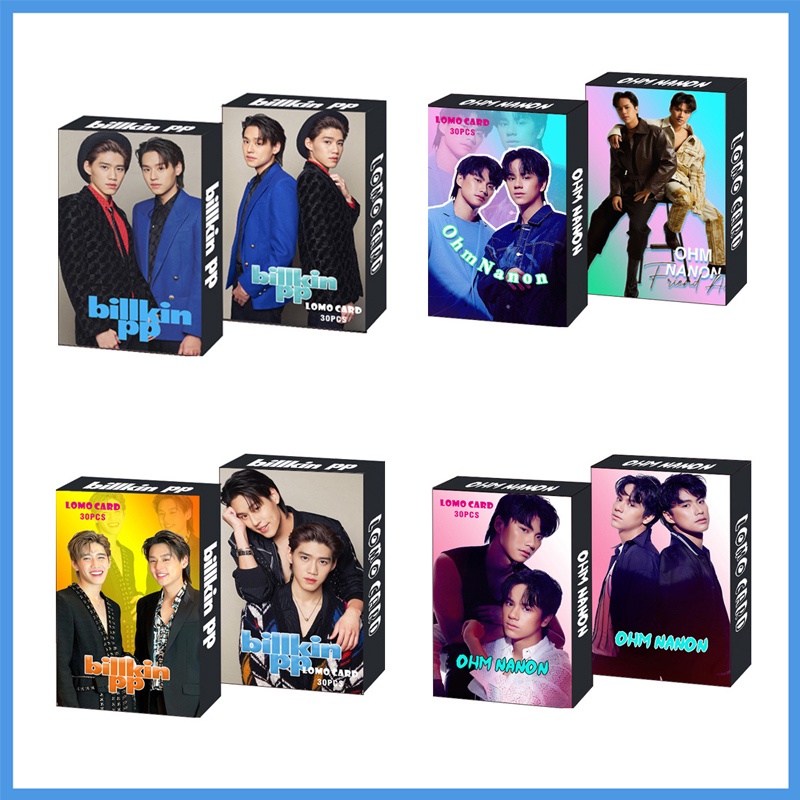 Bộ thẻ hình BrightWin OhmNanon BK-PP OffGun YINWAR EN OF LOVE Thai BL