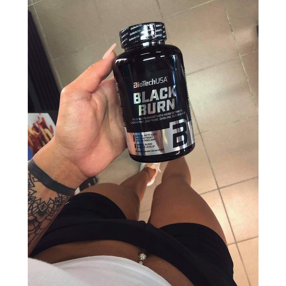 Viên Uống Đốt Mỡ Black Burn BiotechUSA Hộp 90 Viên