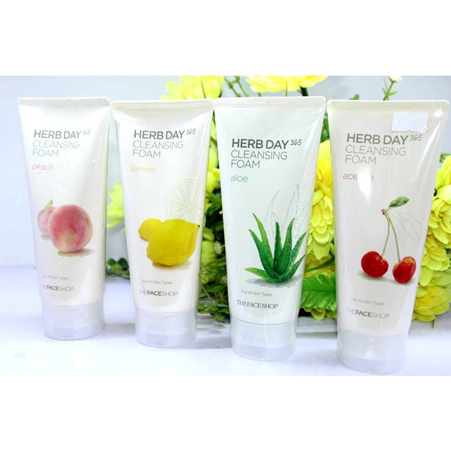 ø Sữa Rửa Mặt Trái Cây THE FACE SHOP CLEANSING FOAM HERB DAY ø | BigBuy360 - bigbuy360.vn