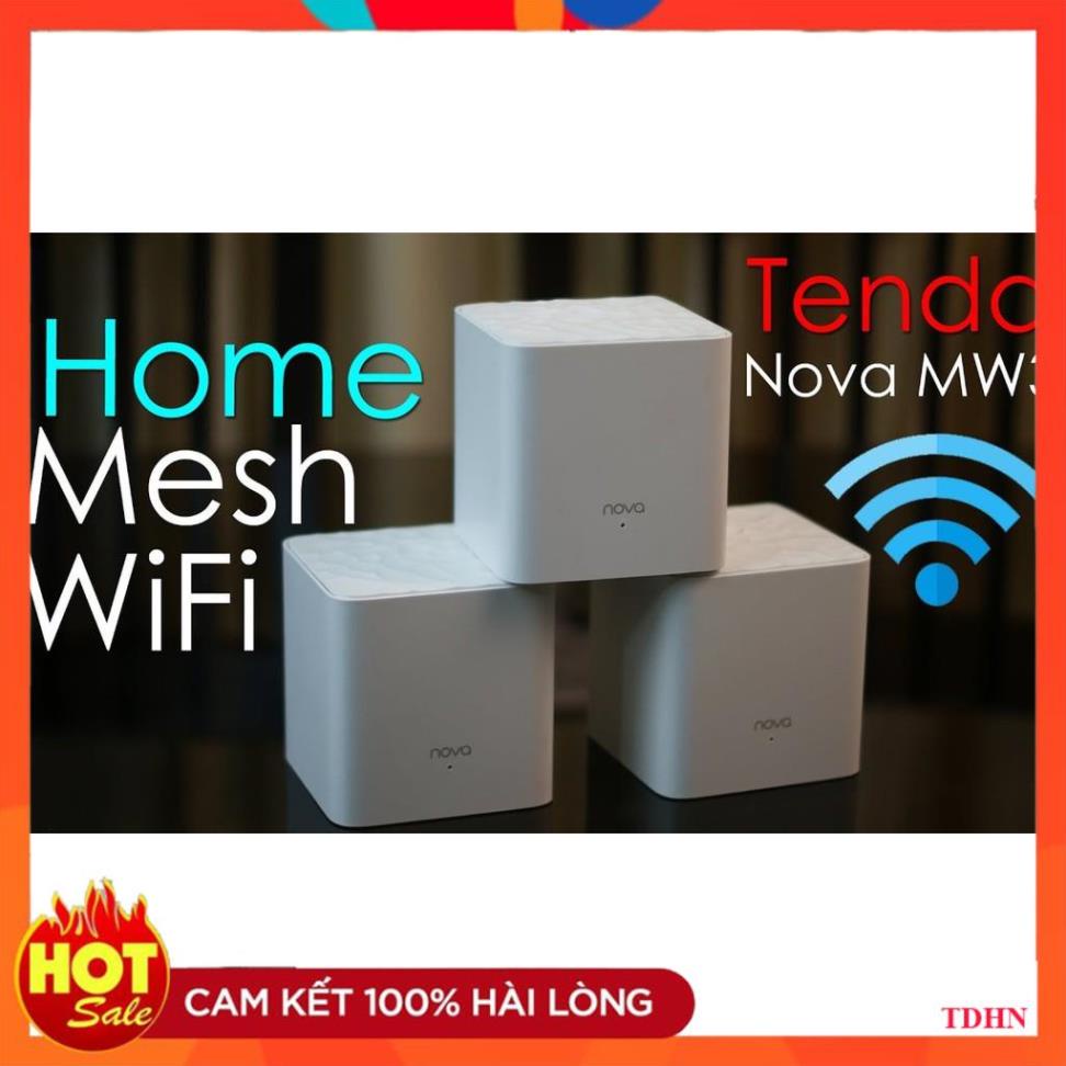 [Hãng] Hệ thống WiFi mạng lưới phủ sóng khắp nhà Ten da Nova MW3