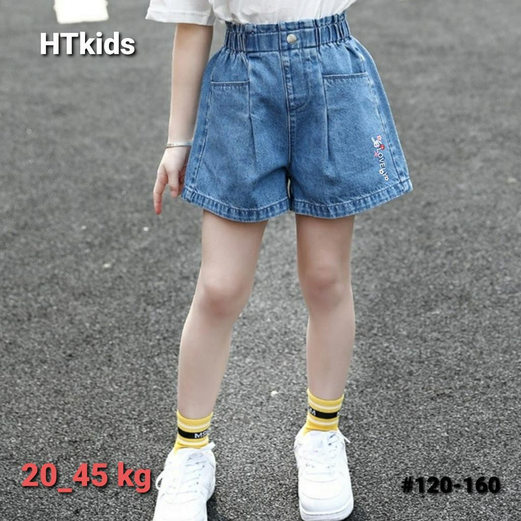 QUẦN ĐÙI, SOOC JEANS BÉ GÁI SIZE ĐẠI 20_45KG HÀNG MỀM ĐẸP