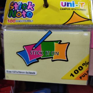 Giấy note dạ quang 5 mầu