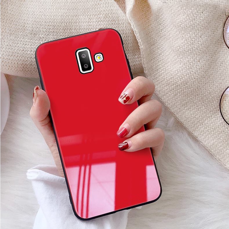 Ốp Lưng SAMSUNG GALAXY J6, J6 PLUS Mặt kính gương sáng bóng cao cấp
