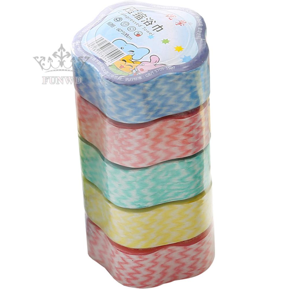 Khăn Tắm Nén Dày Dặn Dùng Một Lần Tiện Dụng Khi Đi Du Lịch