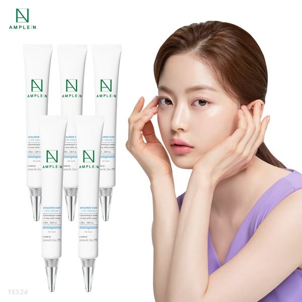 Kem mắt Coreana Hyaluron Shot Eye Cream dưỡng trắng mờ nhăn