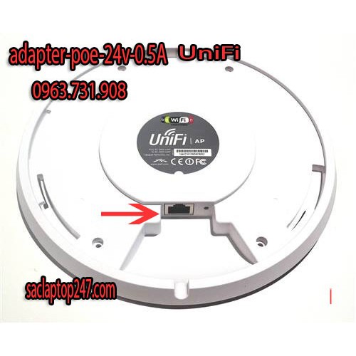 NGUỒN POE 24V 0.5A CHO WIFI UNIFI UAP CHÍNH HÃNG