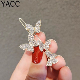 Kẹp tóc hình bướm đính đá