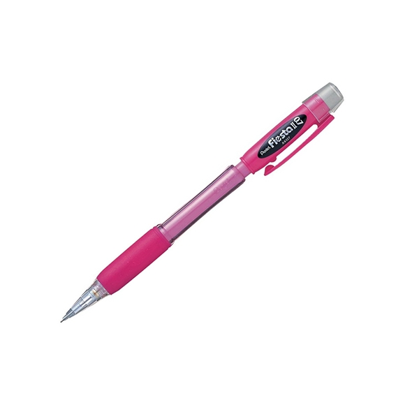 Bút Chì Kim Bấm 0.7mm Có Đệm Cao Su Pentel AX127-B - Màu Đỏ