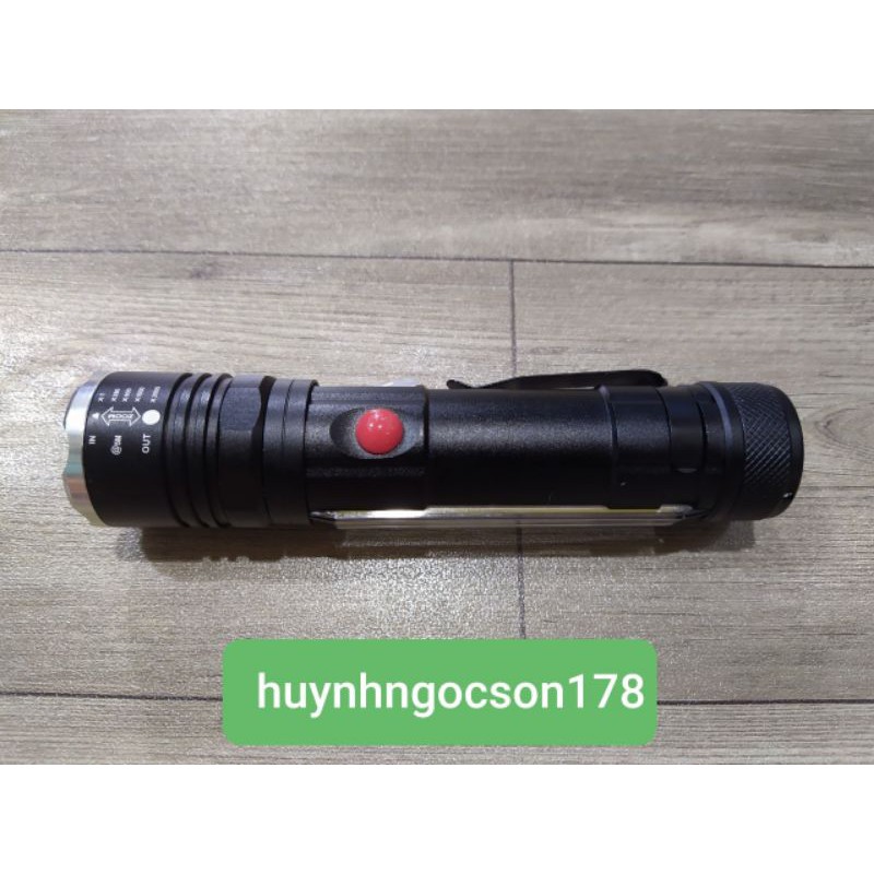 Đèn pin Siêu sáng sạc Usb thế hệ mới T6-26