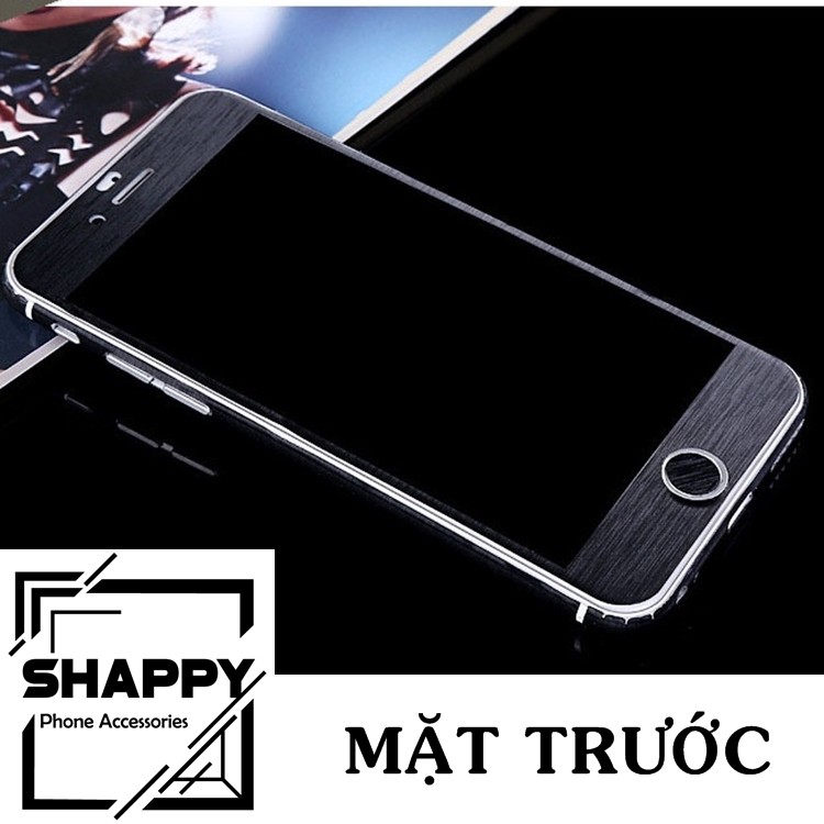 Skin Dán Nhôm Xước Đổi Màu Dành Cho Iphone 6/6Plus