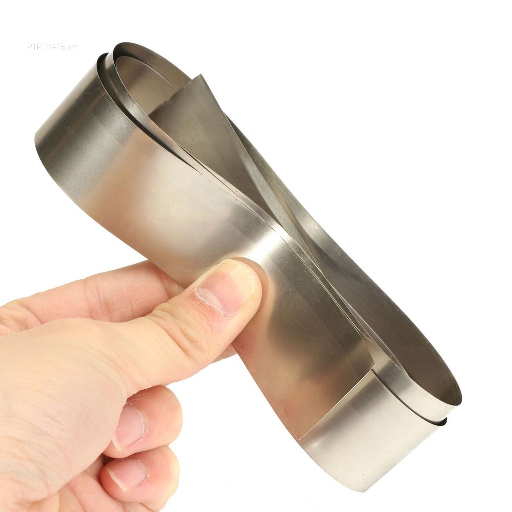 PTPTRATE ★New 0.1*30*1000mm High Purity Pure Nickel Ni Plate Silver Gray Foil Thin Sheet