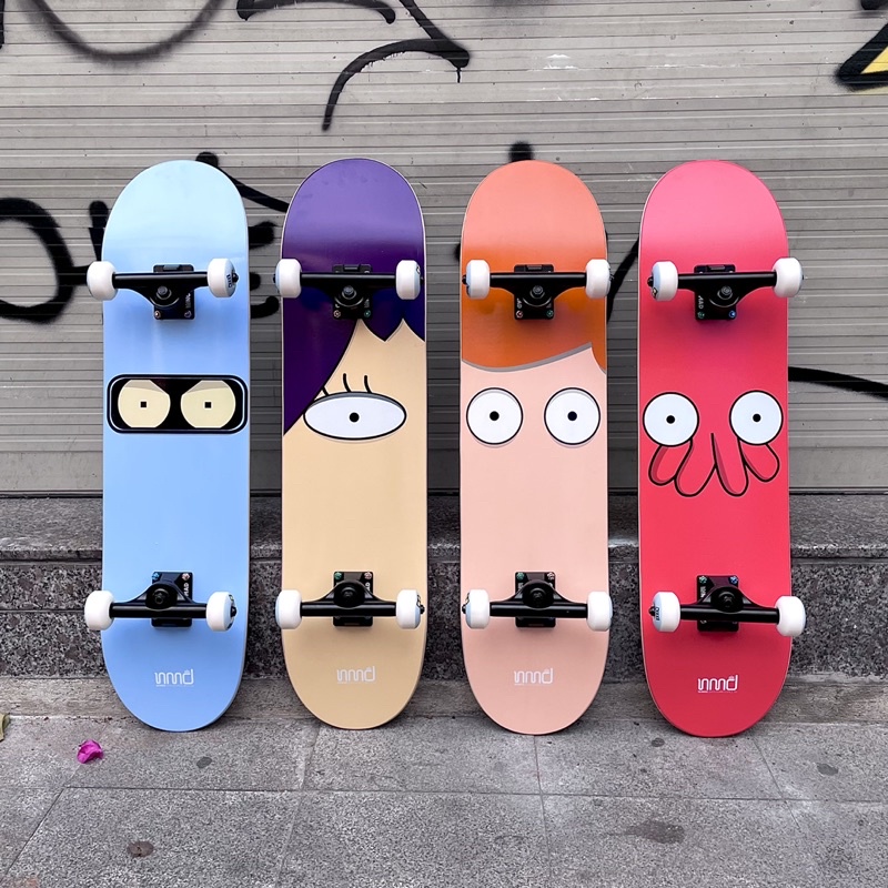 Ván Trượt Skateboard NOMAD FUTURA CRAB COMPLETE 8.0