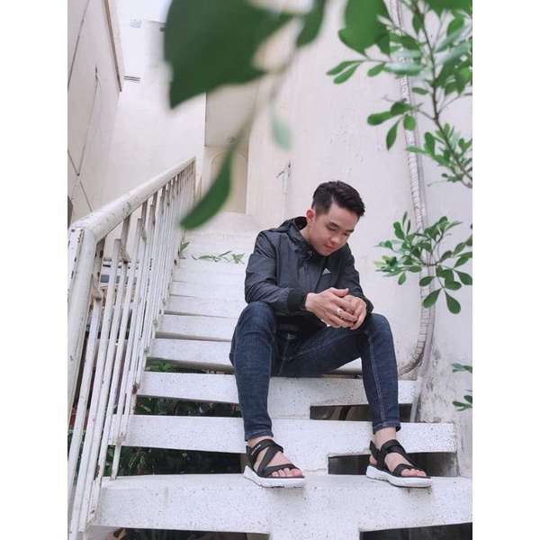 Giày Sandals Shondo F6 Đen đế trắng ⚡ 𝐅𝐑𝐄𝐄 𝐒𝐇𝐈𝐏 ⚡ F6 Sport Shondo  F6S003