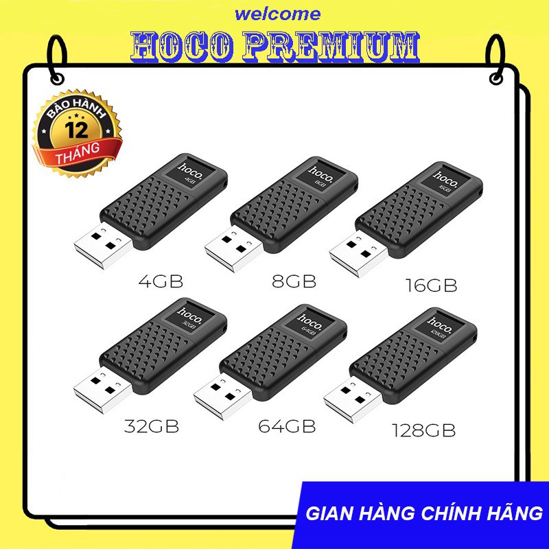 USB HOCO UD6 ĐẦY ĐỦ DUNG LƯỢNG(4GB, 8GB,16GB,32GB,64GB) - CHÍNH HÃNG...