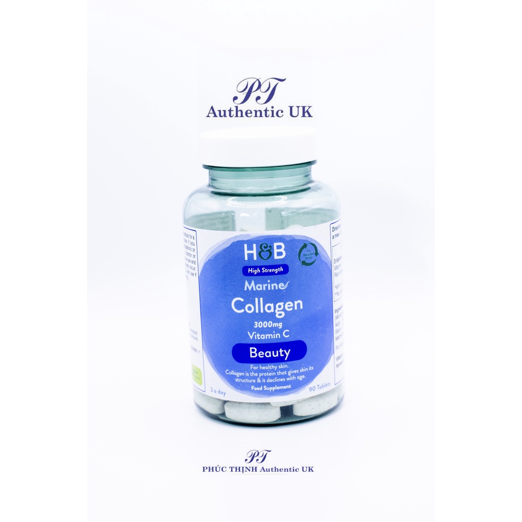 Viên Uống Collagen Thủy Phân Thế Hệ Mới 3000mg Làm Trắng Da - Marine Collagen Holland With Vitamin C 3000mg