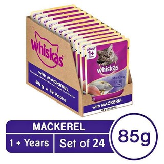 24 gói whiskas CÁ THU gói 80gr