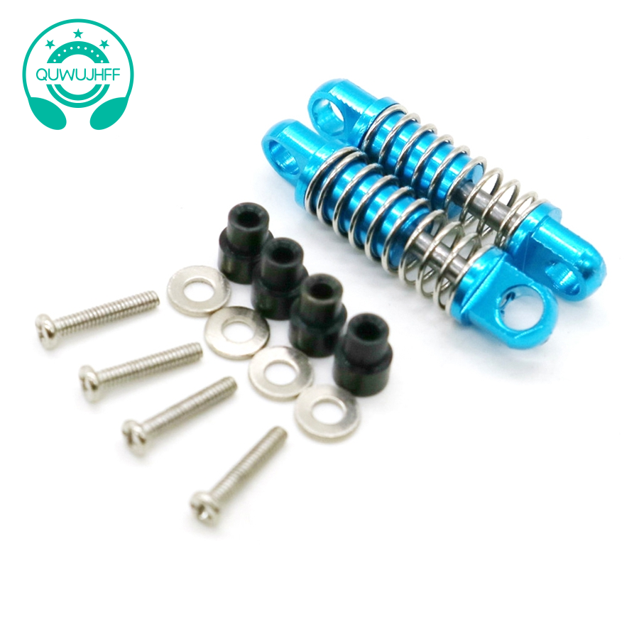Set 2 Bộ Giảm Xóc 1 / 28 Cho Xe Đồ Chơi Rc K969 K989 K999 P929 4wd