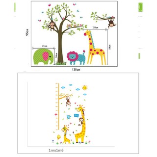 decal dán tường combo cho bé