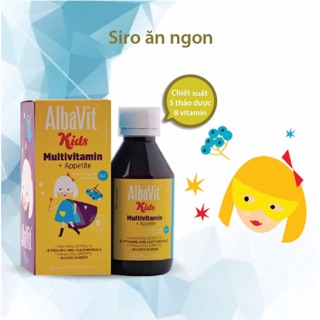 Siro ăn ngon albavit albavit kids multivitamin appetite forte - ảnh sản phẩm 3