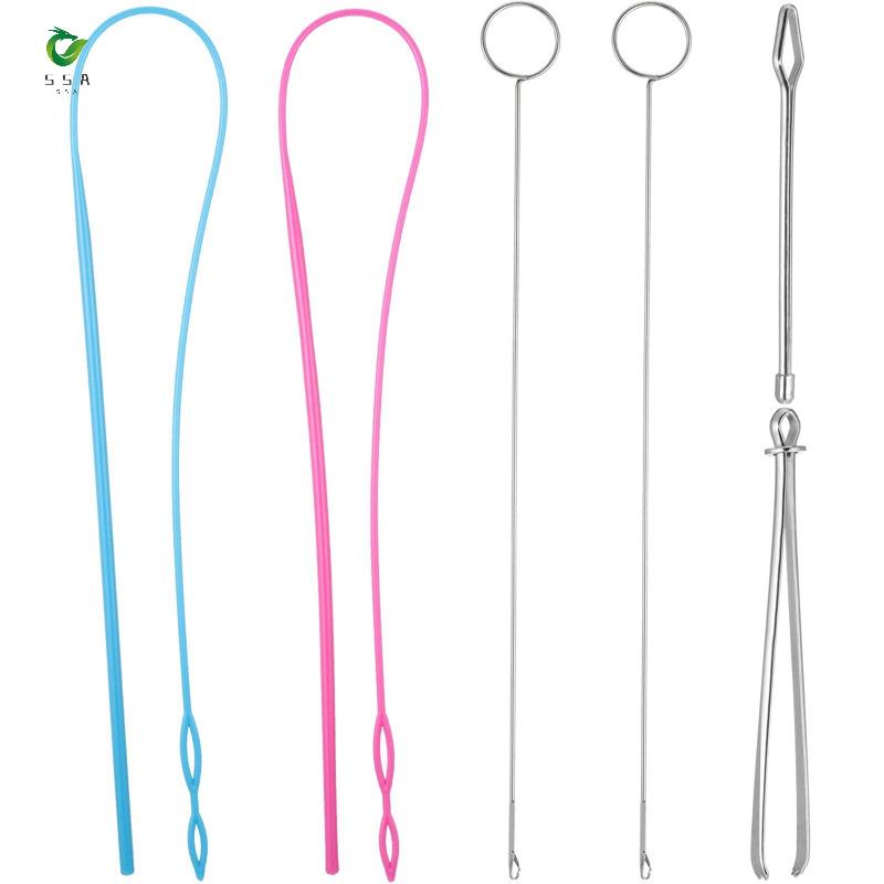 6Pieces Sewing Loop Kit,Loop Turner Hook Flexible Drawstring Threader