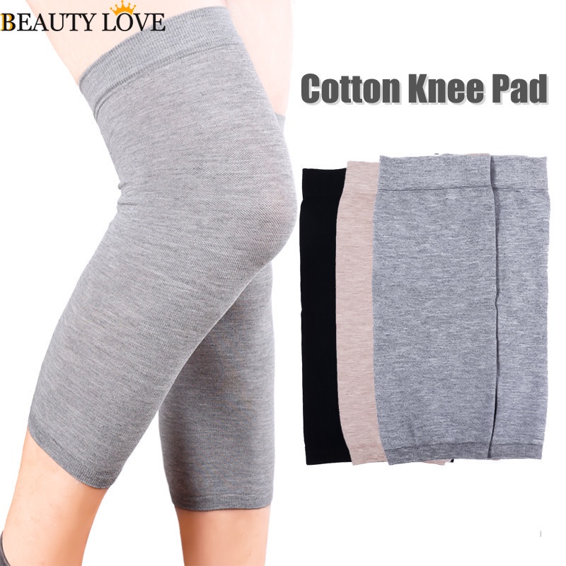 Đệm Quấn Đầu Gối / Đầu Gối Bằng Cotton Chống Trượt Giữ Ấm Tiện Dụng Khi Chơi Thể Thao / Gym