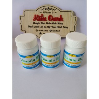 Vitamin B1 viên màu xanh chai 100 viên