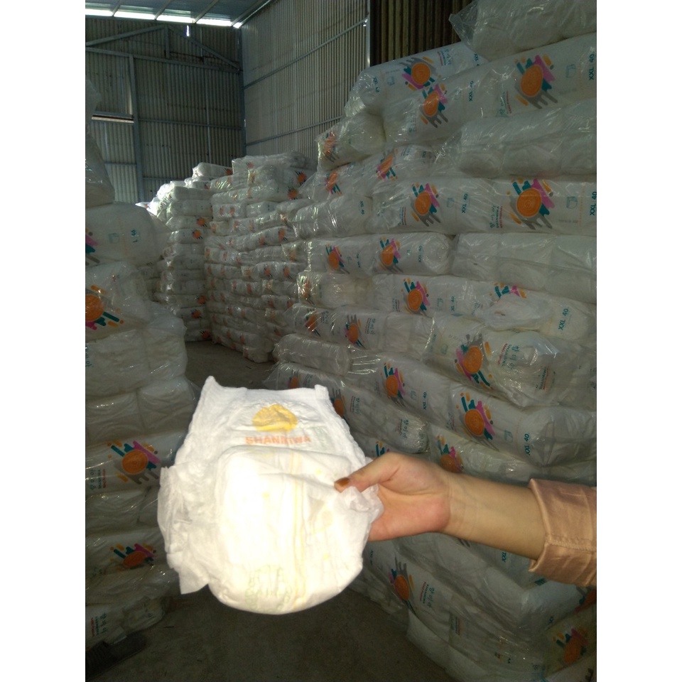 Bỉm quần Shanmiwa cao cấp bo mông có vạch báo đầy M48/L46/Xl42/XXL40