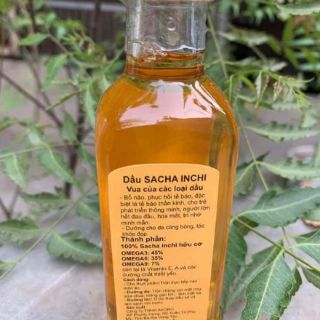 Dầu Sachi organic 100ml