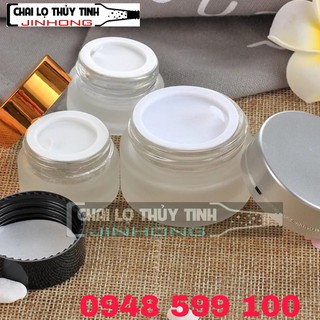 HŨ THỦY TINH ĐỰNG MỸ PHẪM 15GRAM