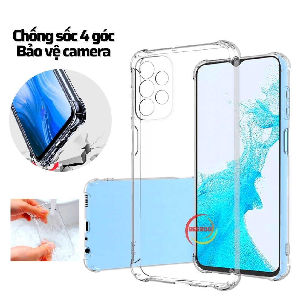 Ốp lưng samsung A53 5g/A23/A31/A32 5G/A33 5G/A51/A52/A52s/A71/A72/A12/A13/A73/M33/M51/M53/A04s -Trong suốt Bảo vệ Camera