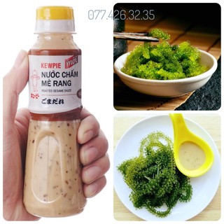 [Freeship] Kèm 1 chai sốt mè rang 180ml - 1Kg Rong nho tách nước Khánh Hòa (10 gói)