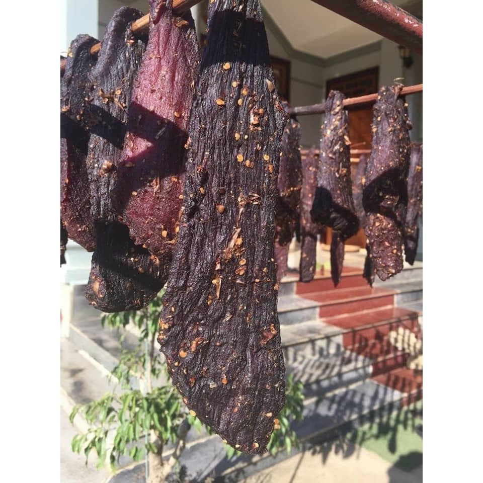 Thịt Trâu Gác Bếp Tây Bắc TẶNG CHẨM CHÉO Thịt trâu gác bếp Tây Bắc chuẩn vị, hàng đảm bảo 100%