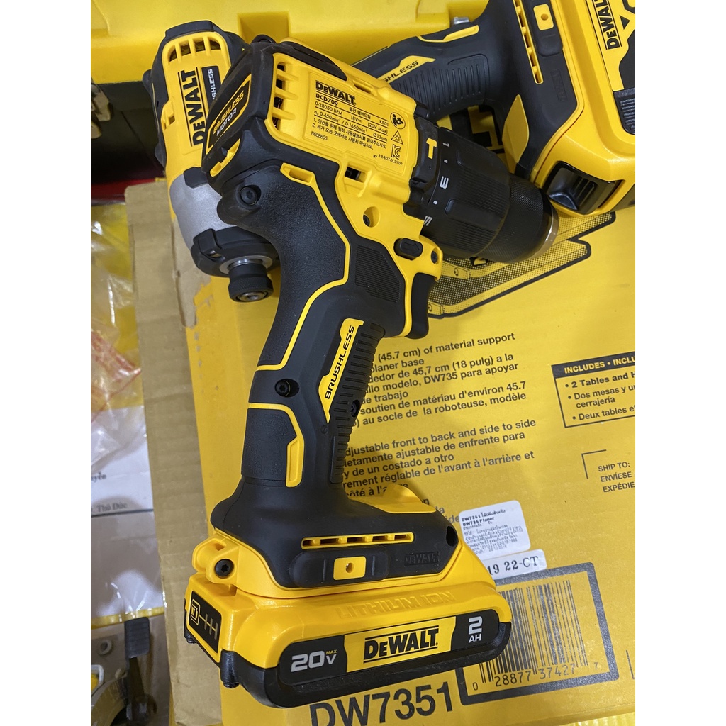 Máy khoan động lực dùng pin Dewalt DCD709N-KR