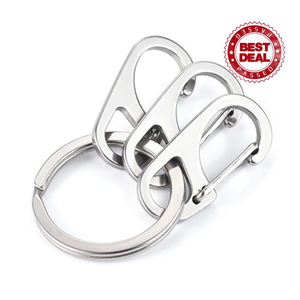 1 Khóa Lò Xo Mini Bằng Thép Không Gỉ D3S B9Z7