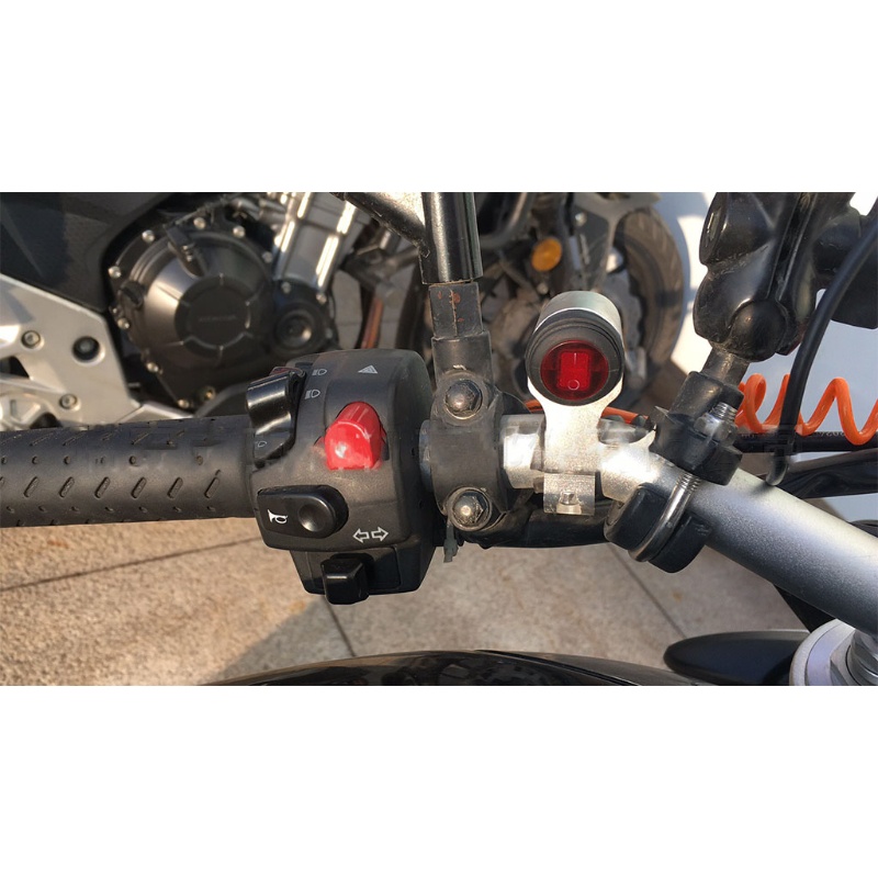 Công Tắc Nút Nhấn Bật / Tắt Đèn Pha Gắn Tay Lái Xe Máy