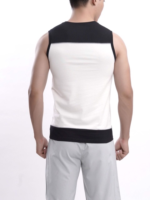 Áo tanktop Aristino chờm vai phối màu khoẻ khoắn