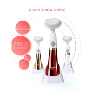 Máy Rửa Mặt Siêu Âm Kemei 3623