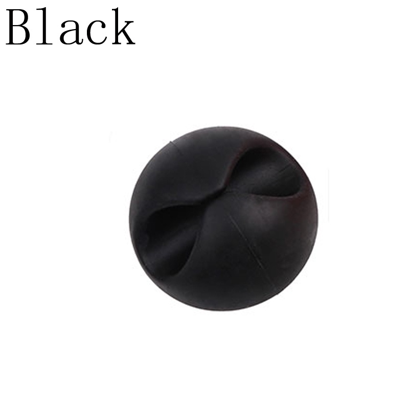 Giá Đỡ Dây Cáp Sạc / Chuột Để Bàn Bằng Cao Su Silicone Gọn Gàng Sắp Xếp Gọn Gàng